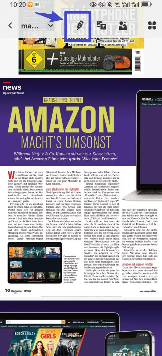 callout text on the comment icon