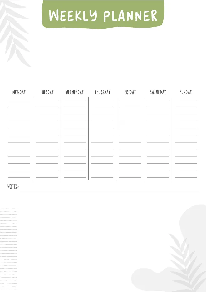 digital planner pdf