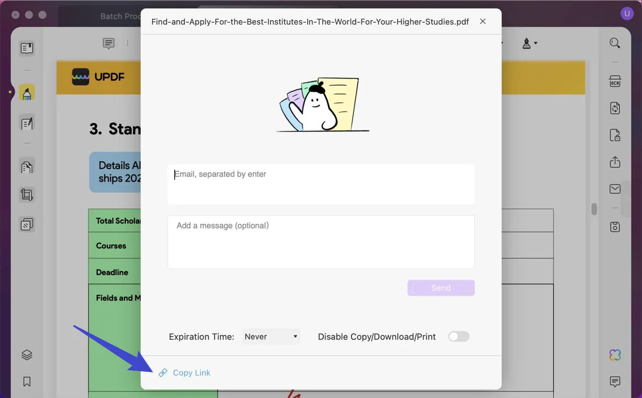 share files mac share with others