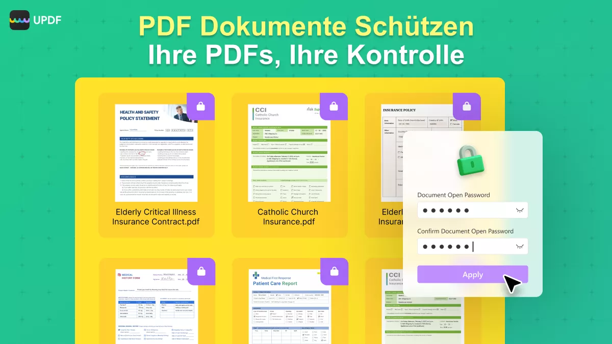 PDF mit Passwort schützen - UPDF