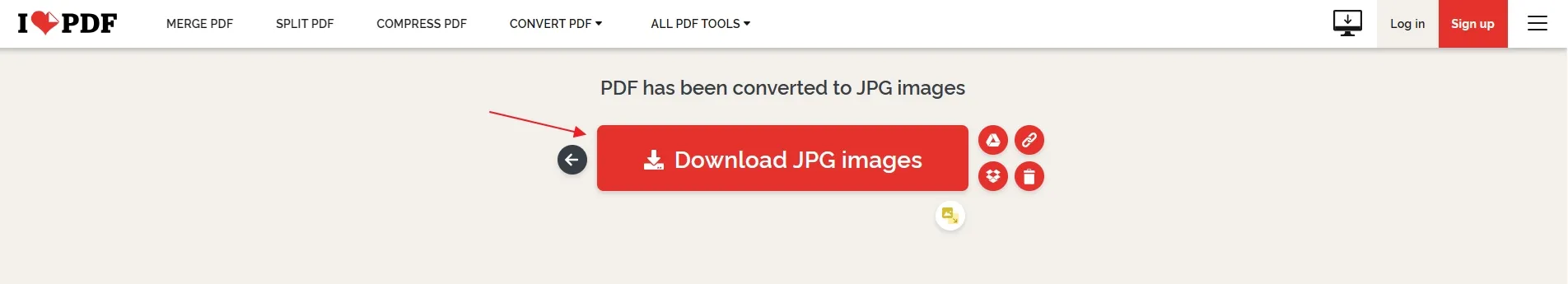 download jpg image ilovepdf