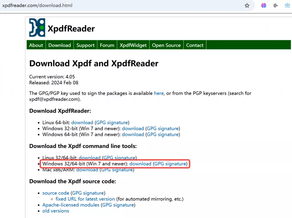 download the xpdfreader