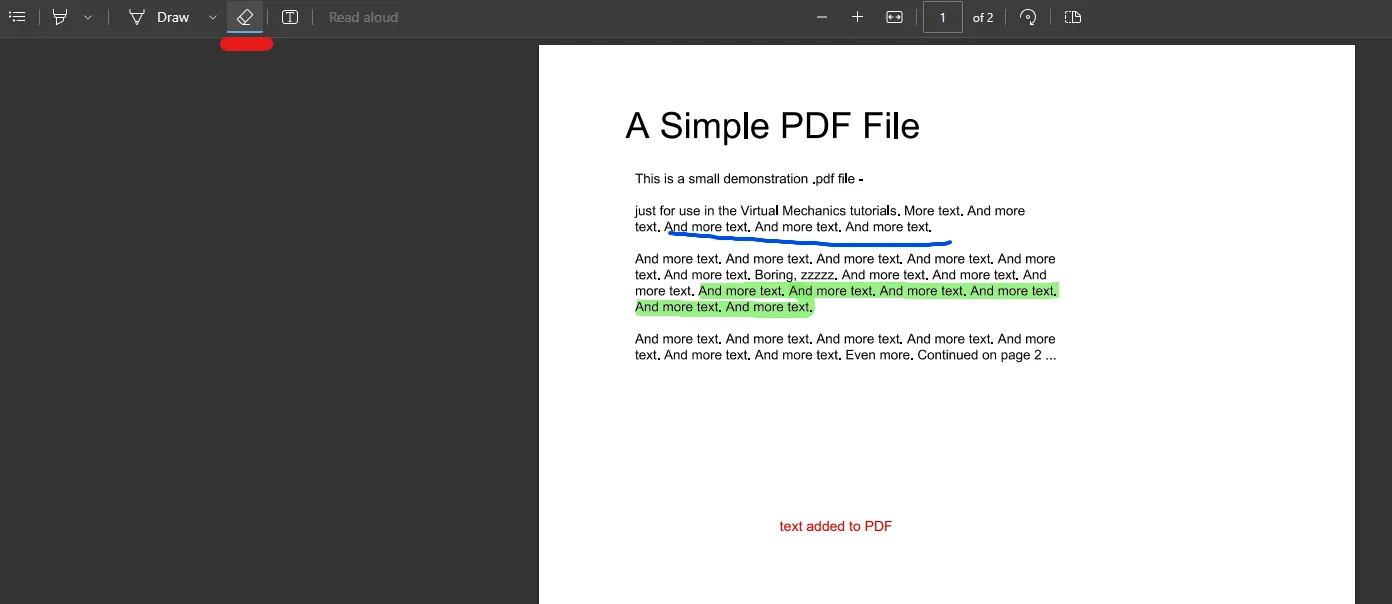 Microsoft EdgeでPDFを編集する