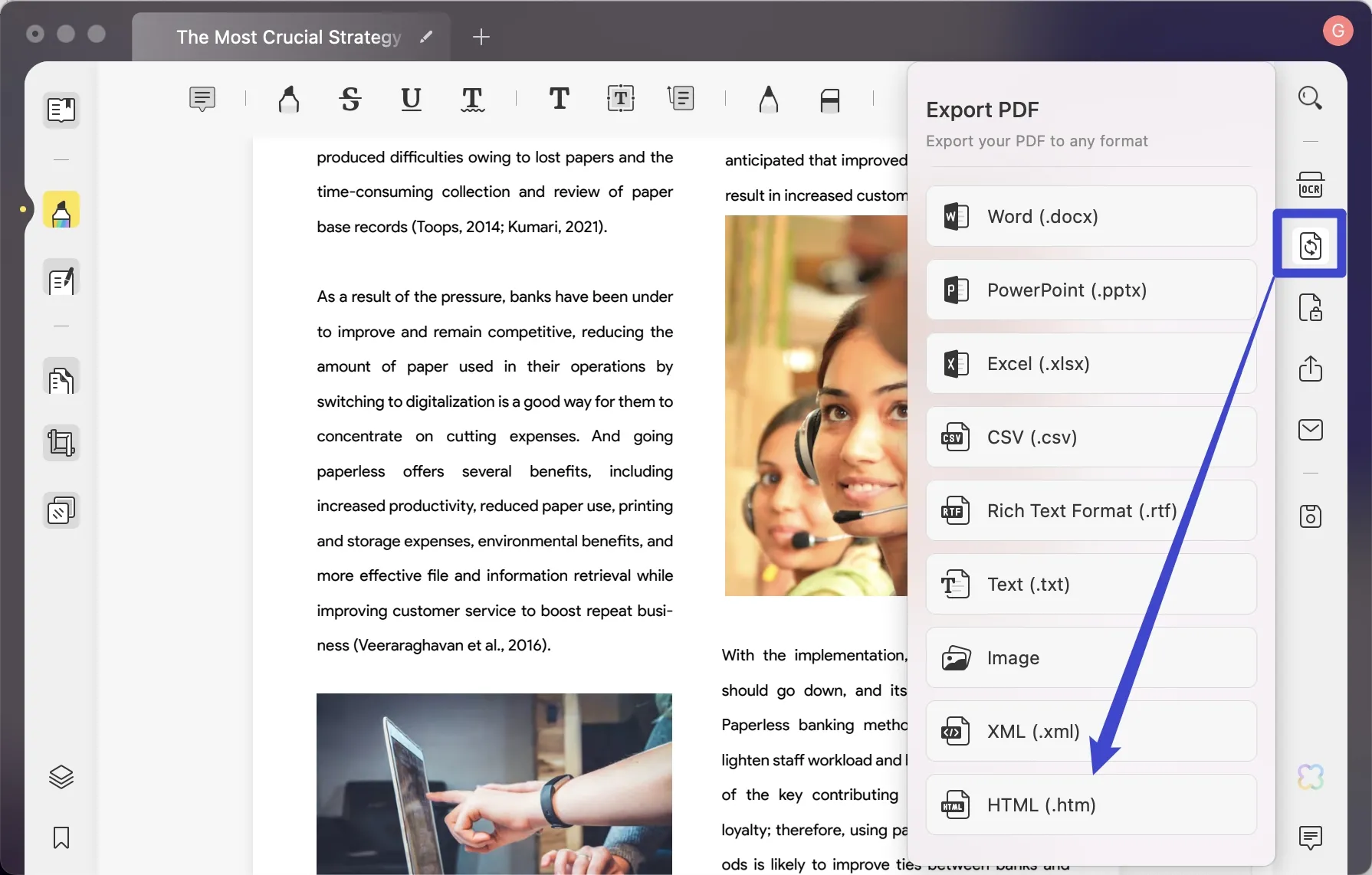 Como Converter PDF para HTML no Mac