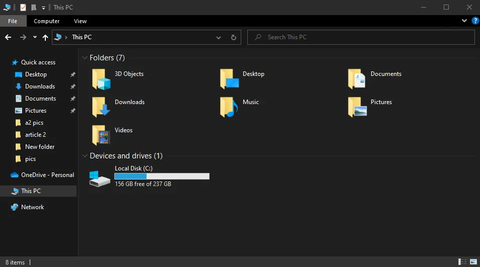 便利なファイルマネージャー windows