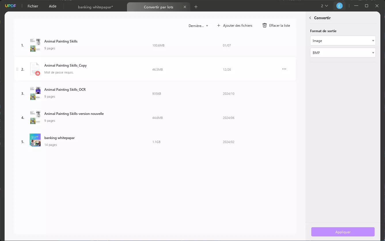 convertir pdf en bmp