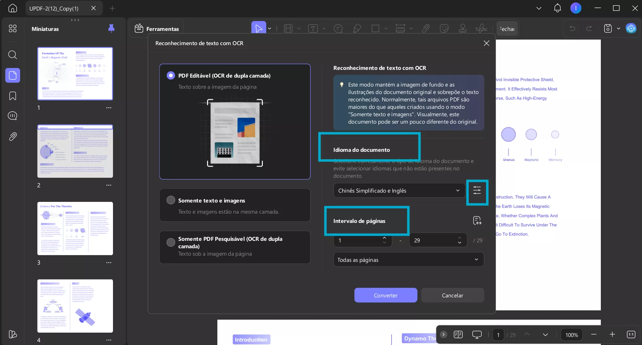 PDF para Excel com IA
