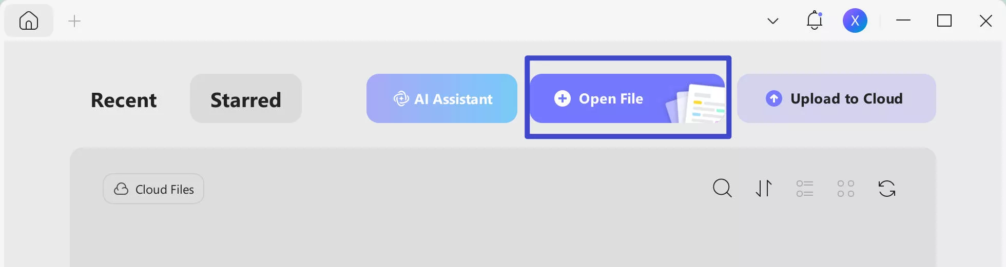 ai document analysis open file