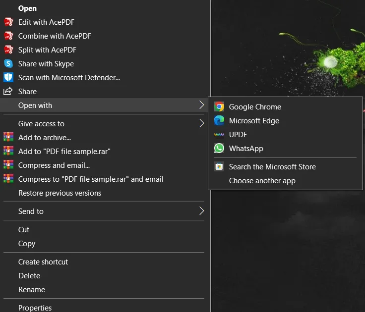Microsoft EdgeでPDFを編集する