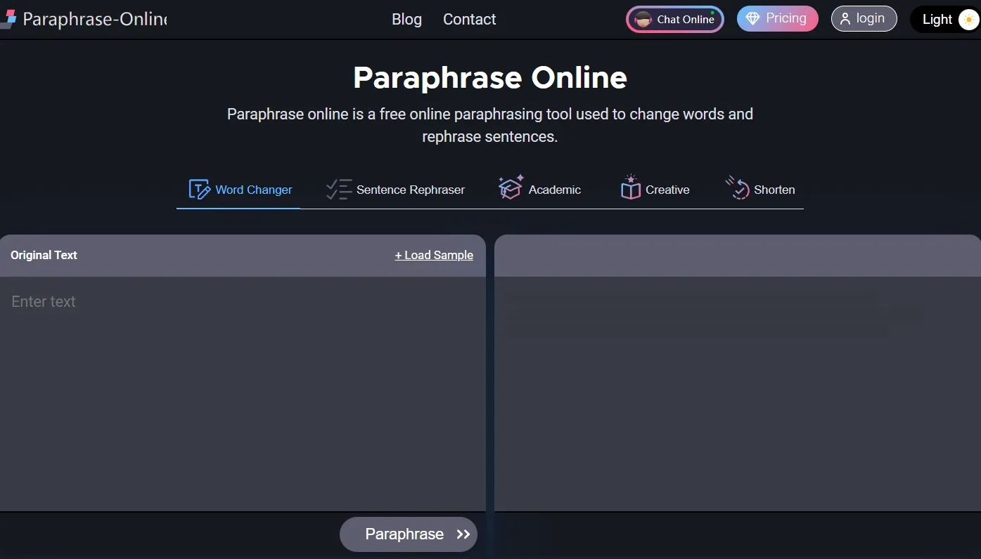 ai paraphrasing tool paraphrase online