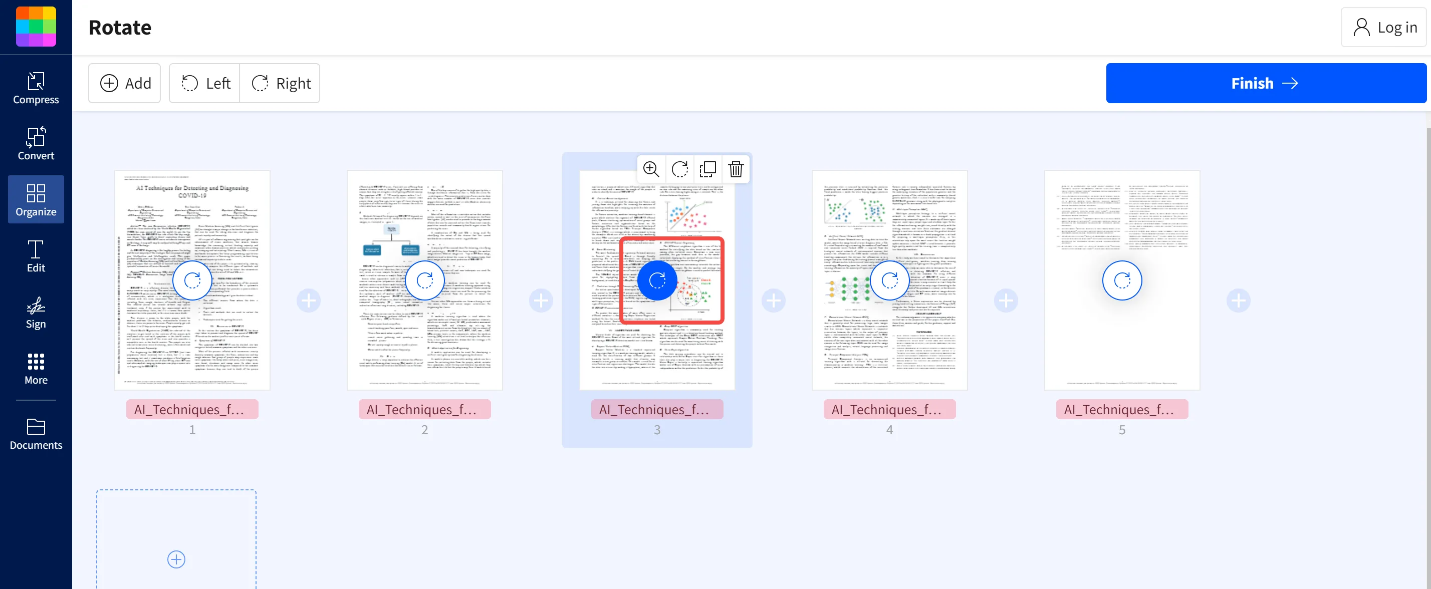 rotate pdf page smallpdf