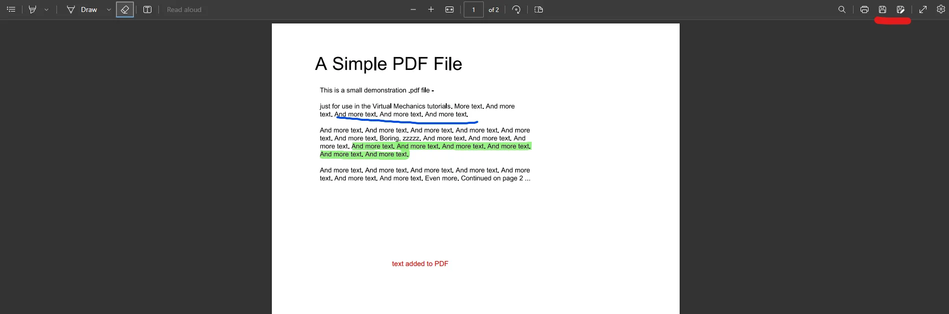 Microsoft EdgeでPDFを編集する