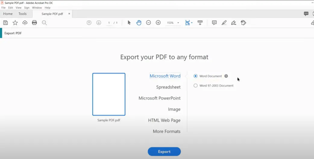 Réparer un PDF avec Adobe