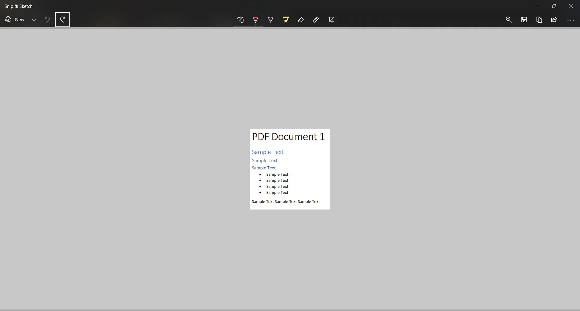 PDFをトリミングする スクリーンショット
