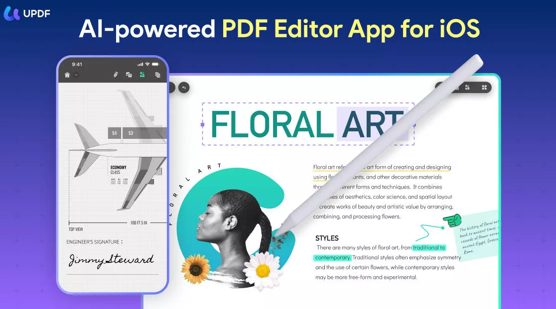 add image to pdf iphone with updf for ios