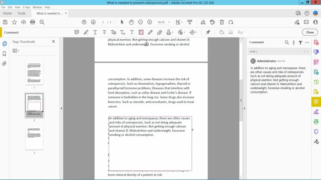 add text box in adobe acrobat