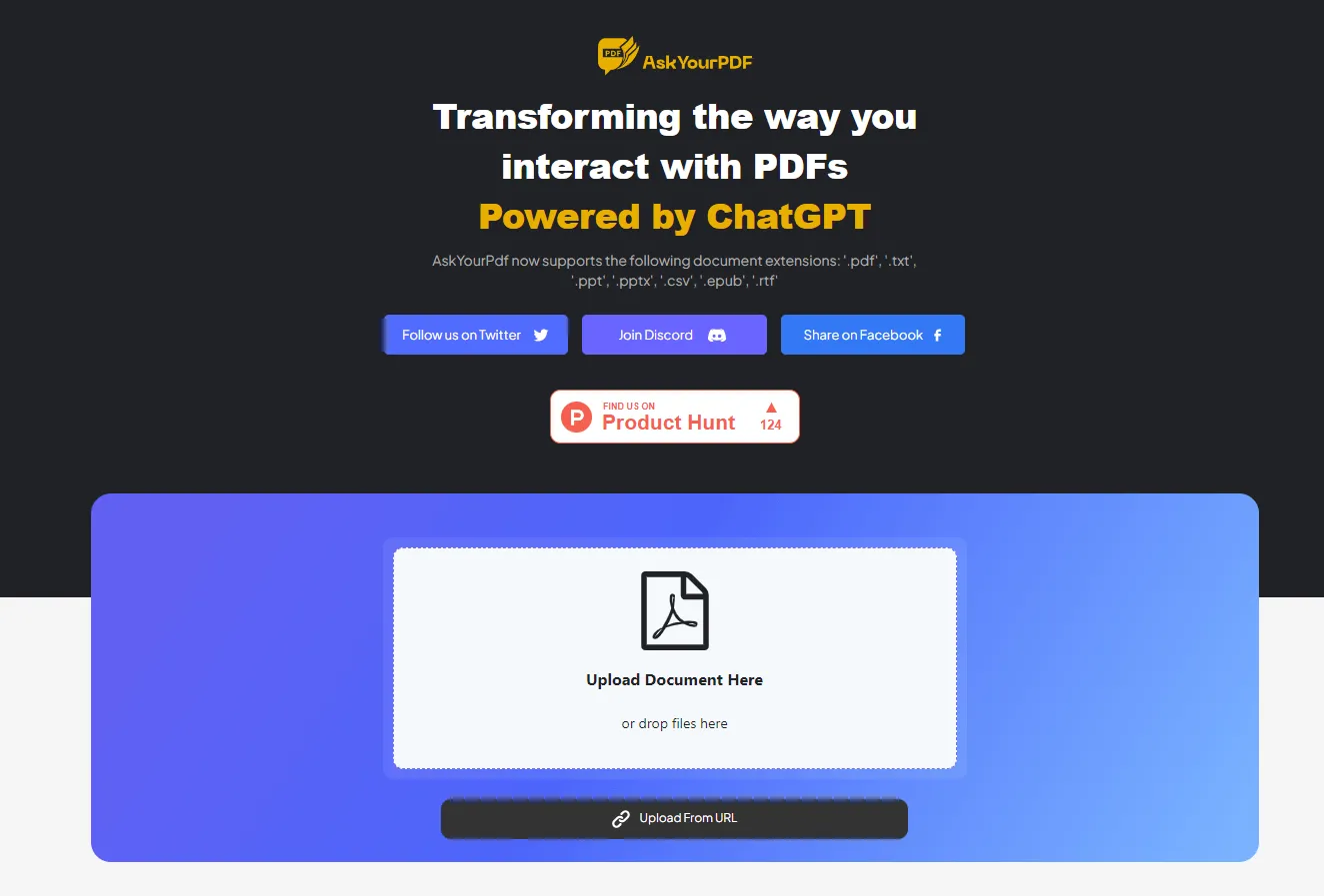 AskYourPDF VS UPDF AI