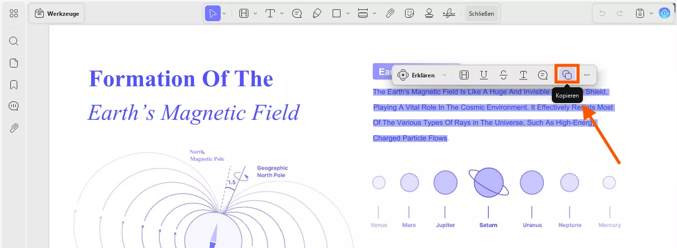 Text von geschützter Webseite kopieren