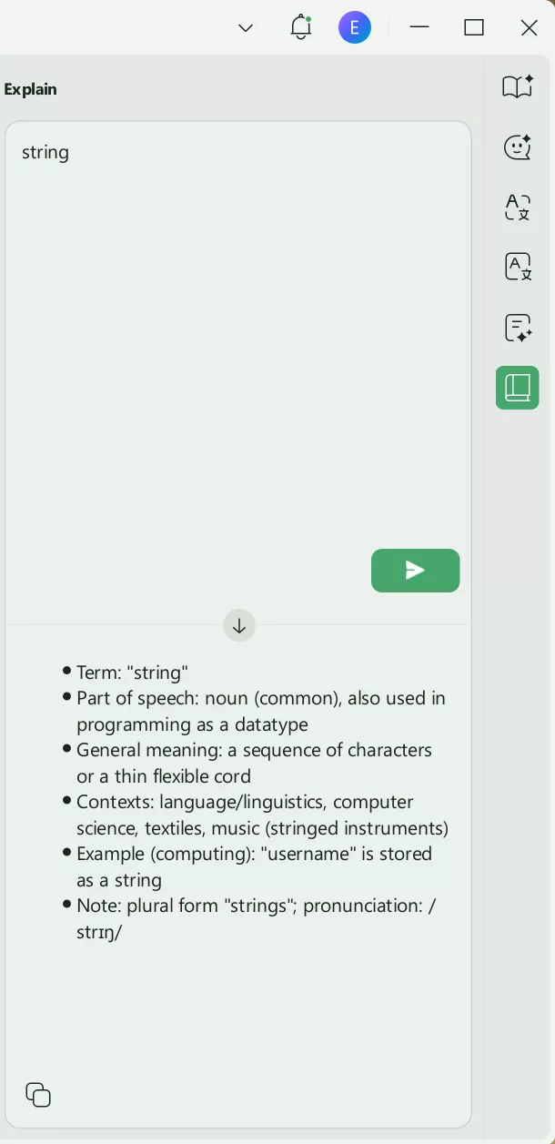 enter the prompt for explanation
