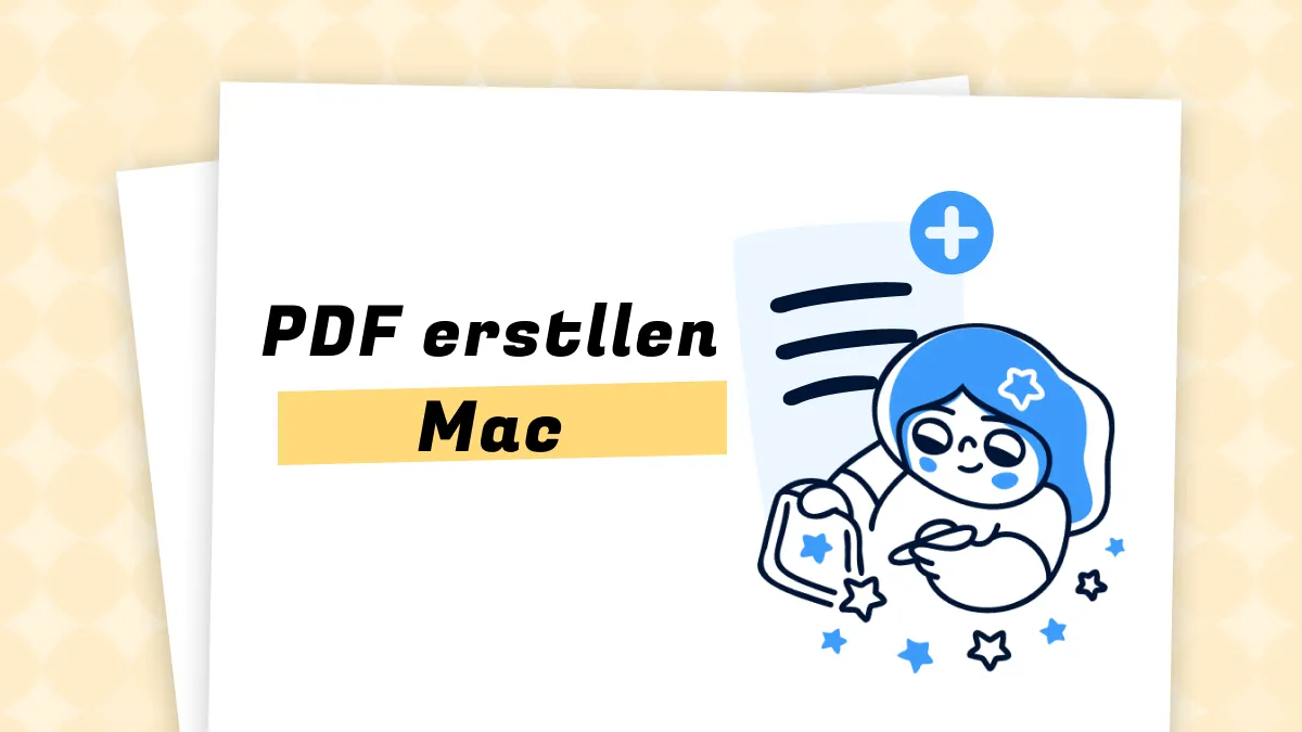Wie Sie ein PDF auf Mac erstellen?