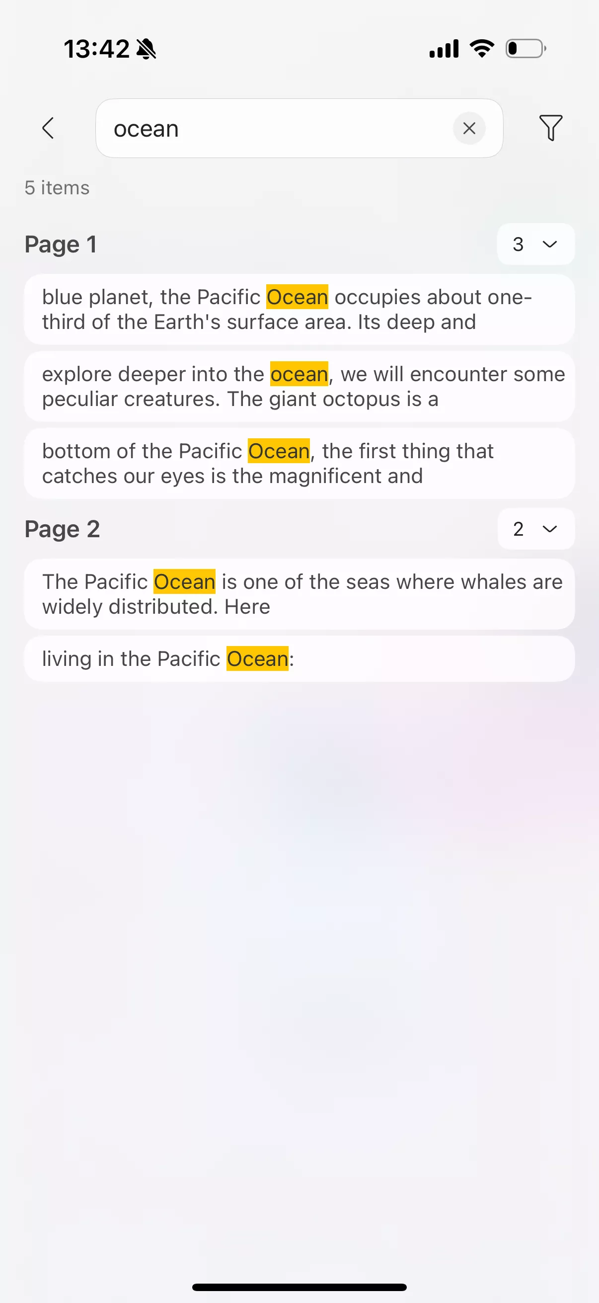 pdf word searcher ios updf