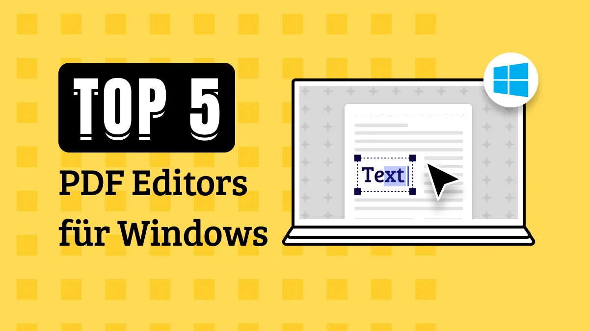 Die 5 besten kostenlosen PDF-Editoren für Windows