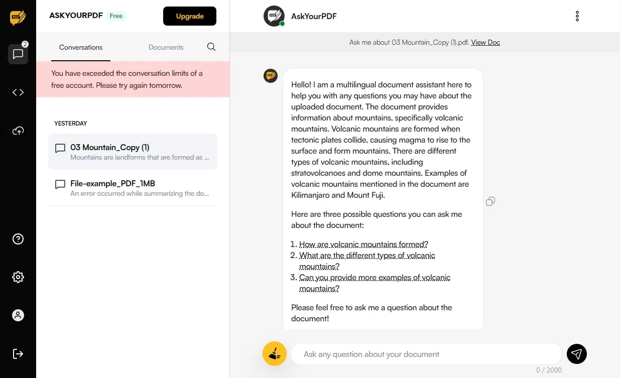 仕事効率化のためのAI PDF作成ツール AskYourPDF AI PDF Generator