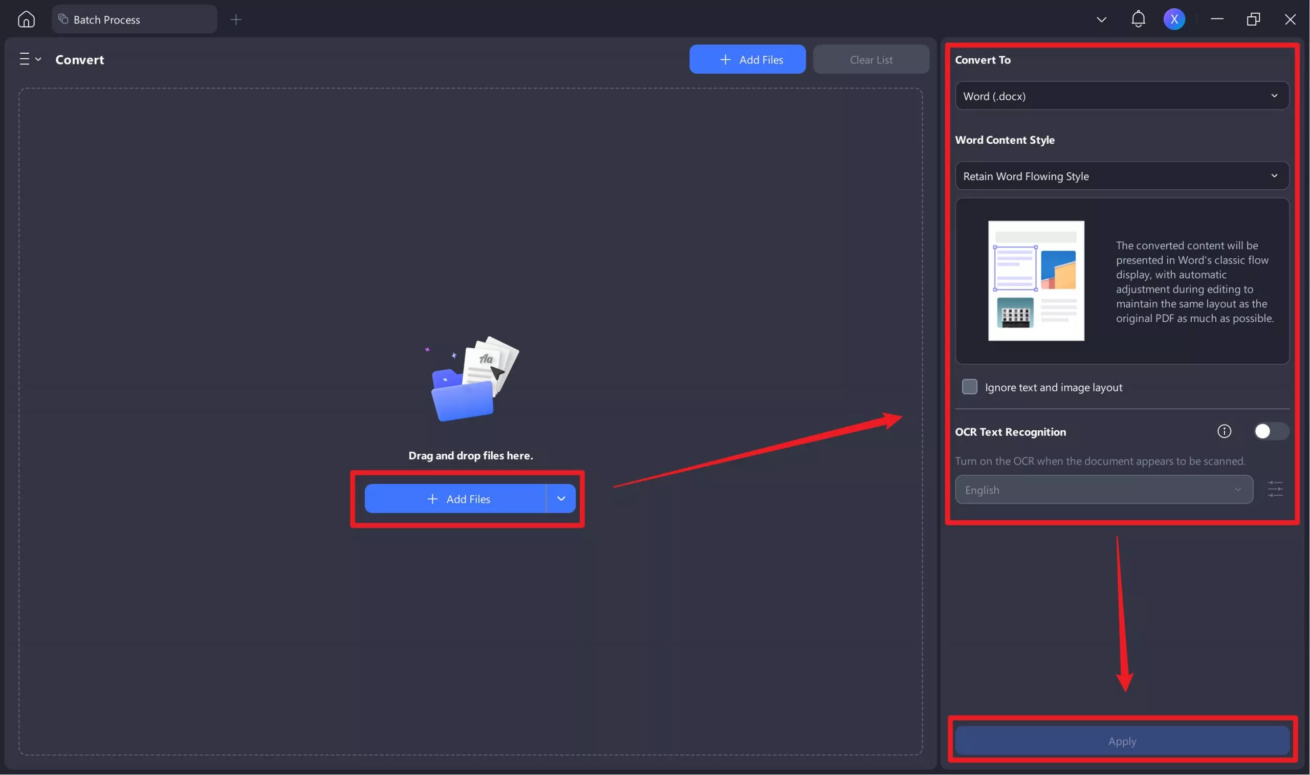 how to convert pdf to word without losing formatting output format updf