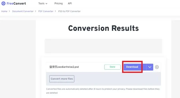 psd a pdf freeconvert