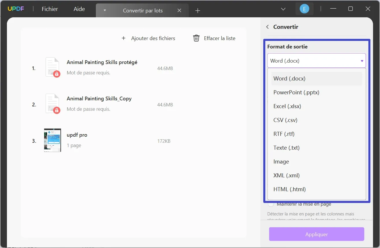 convertir pdf en excelpar lots