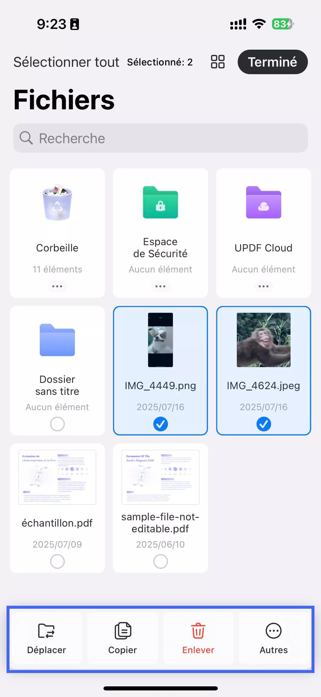 Comment transformer une photo en PDF sur iPhone