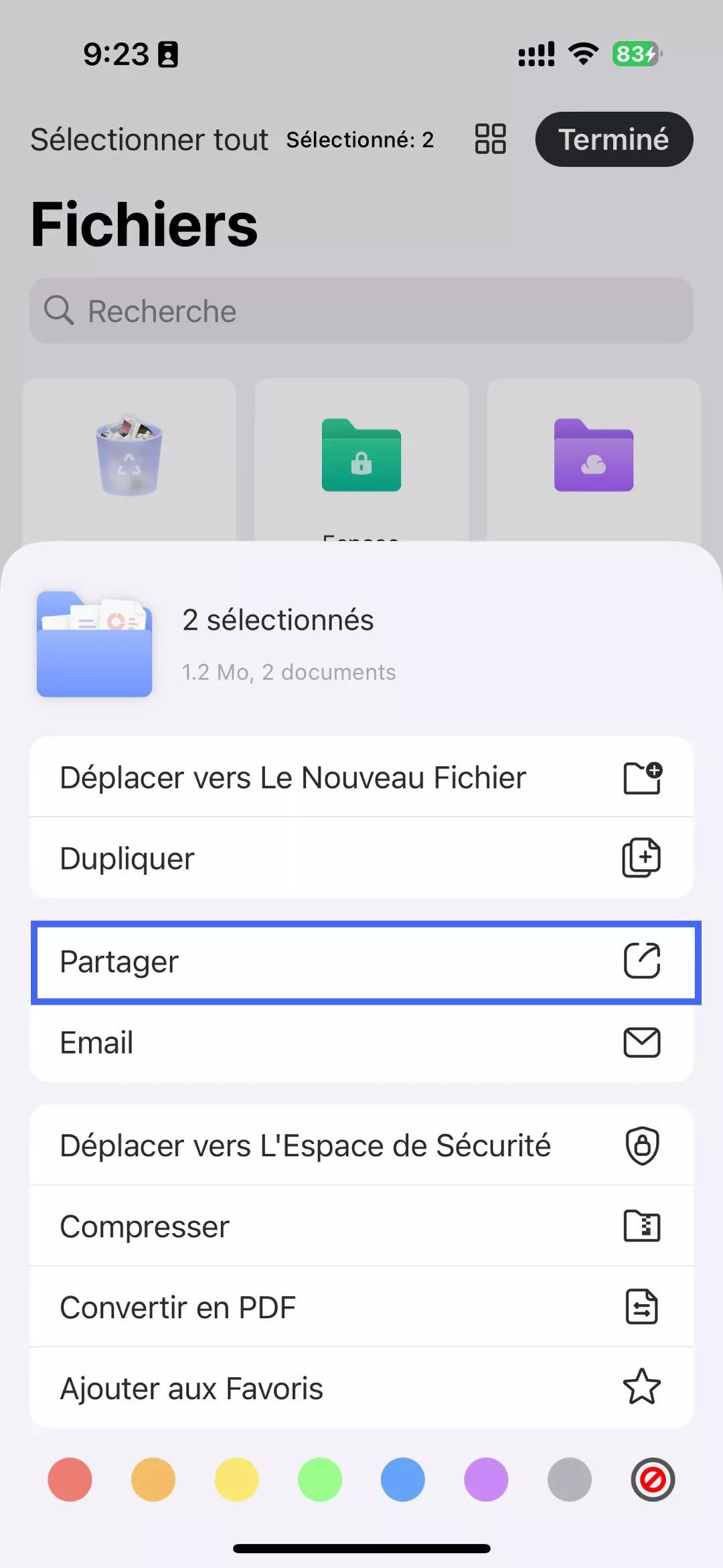 Comment transformer une photo en PDF sur iPhone