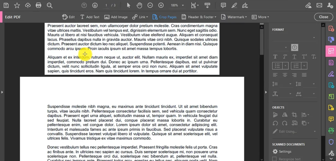 crop pdf with adobe 5