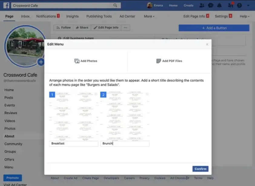 come pubblicare un pdf su facebook