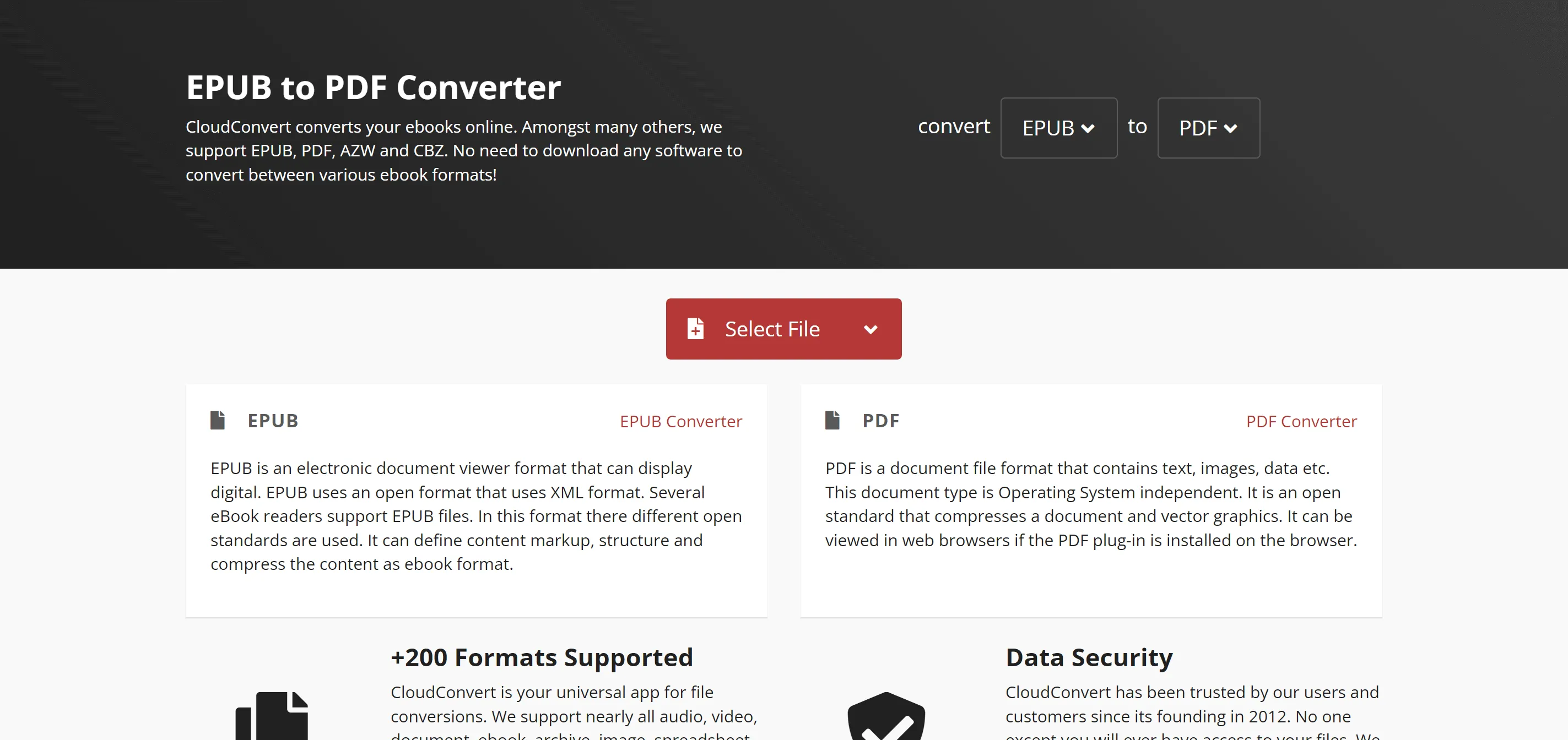 convert epub to pdf cloudconvert