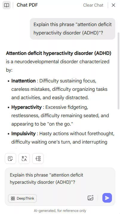 understand difficult phrases with chatpdf
