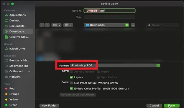 psd a pdf guardar