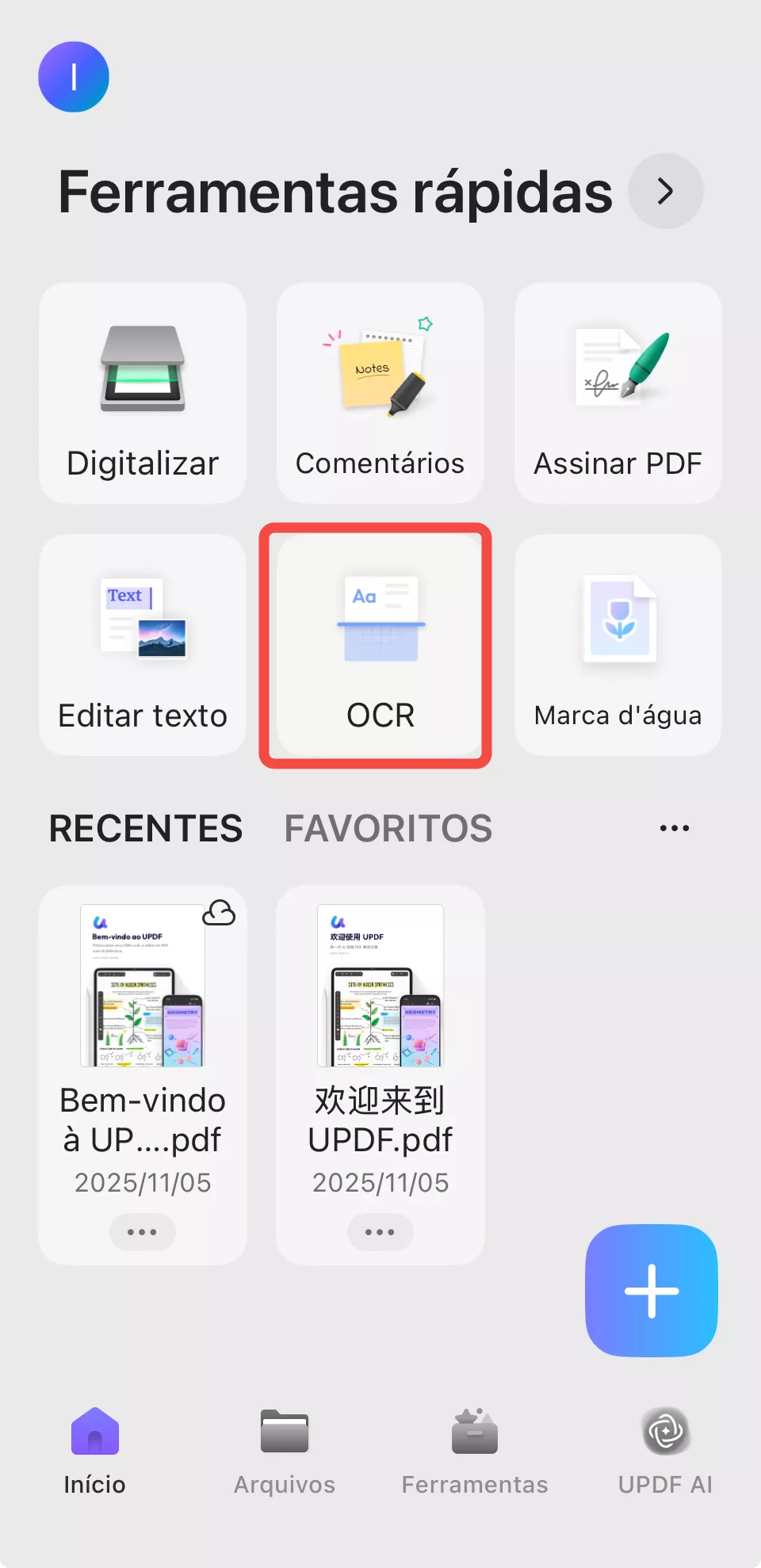 ferramentas rápidas