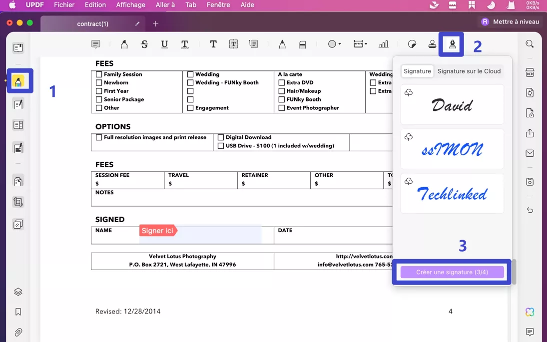 signer électroniquement pdf