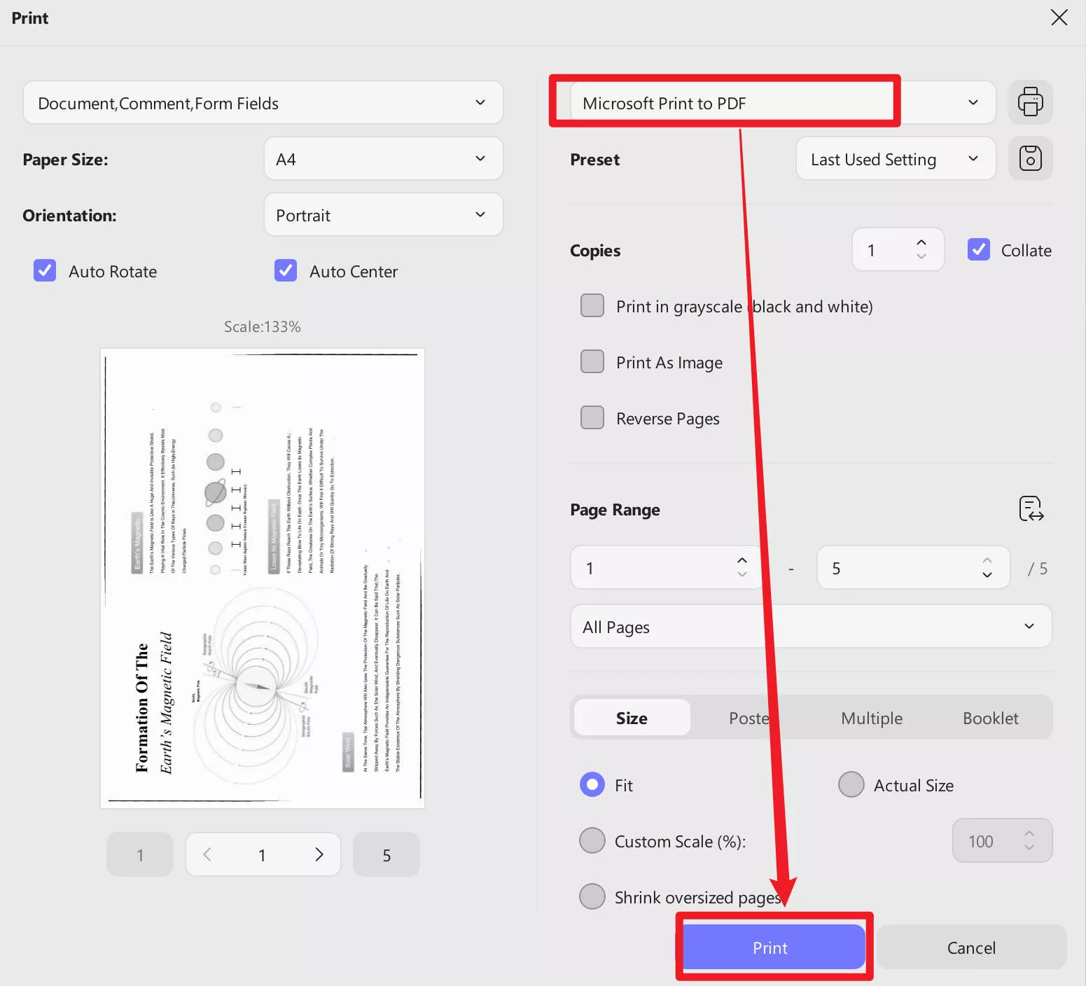 how to remove fillable fields in pdf by printing in updf