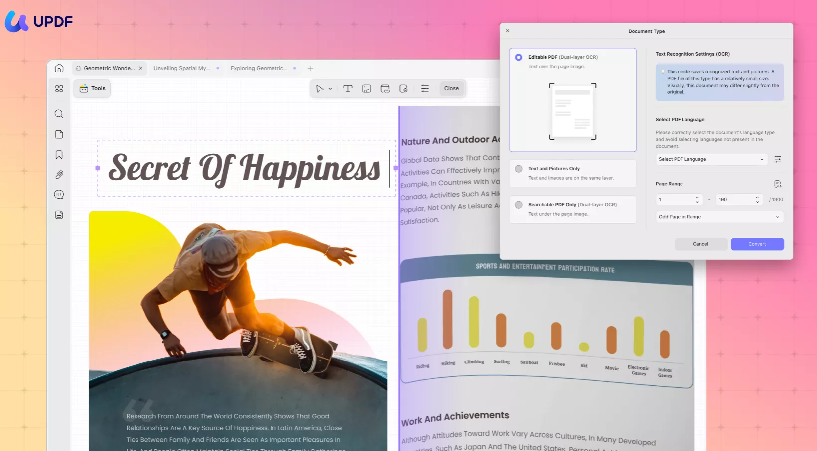 picture text reader updf