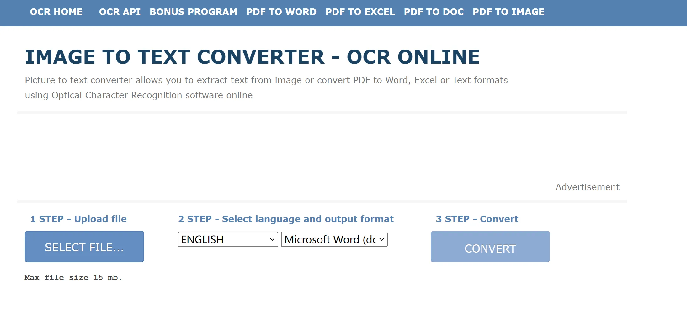 OCR on-line