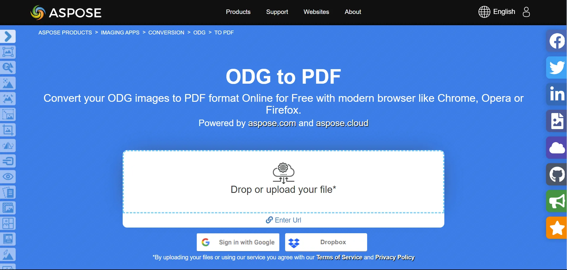 ODG a PDF aspose online