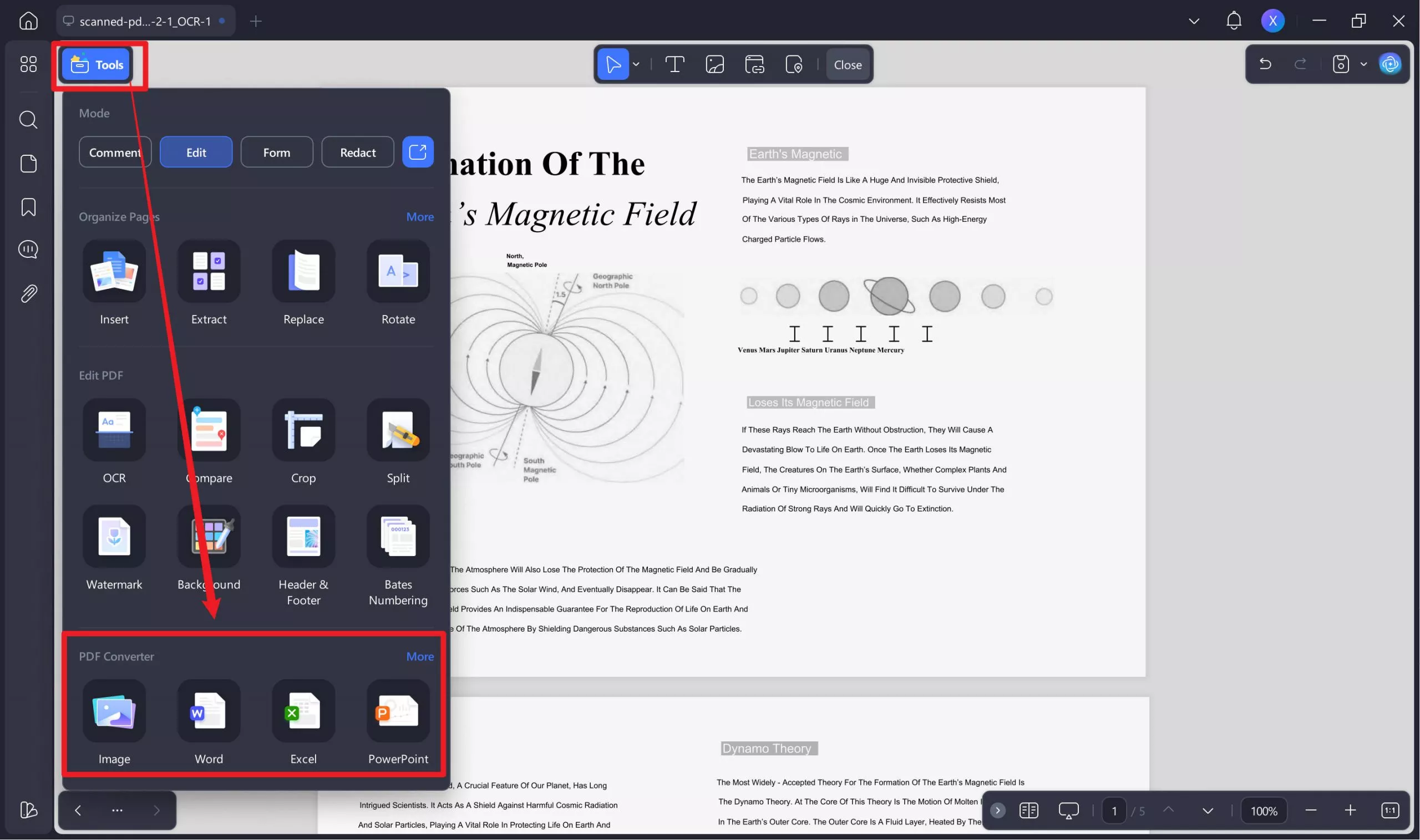 how to convert pdf to word without losing formatting export pdf in updf