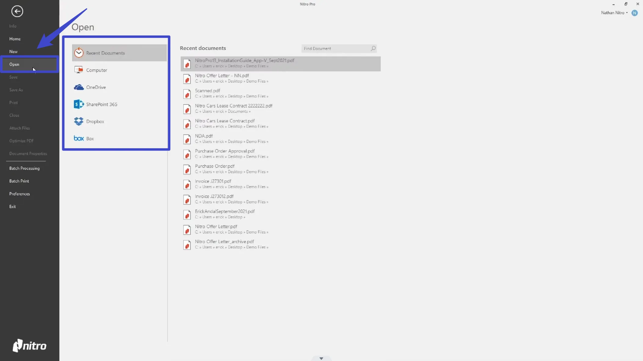 nitro pdf
