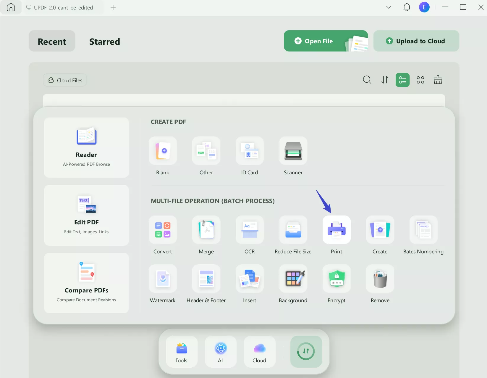 resize pdf to a4 the batch print option