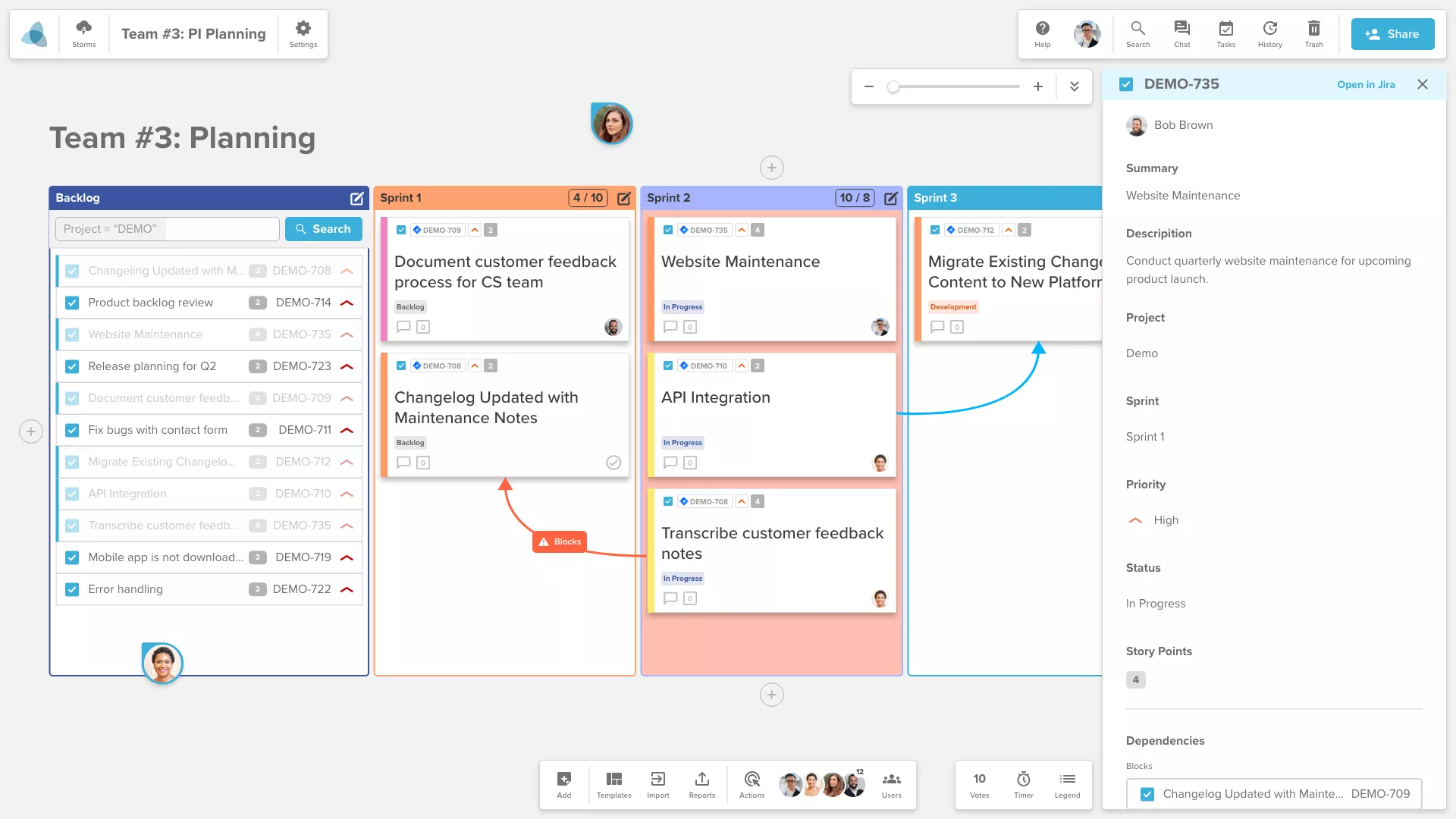 stomrboard brainstorming tool