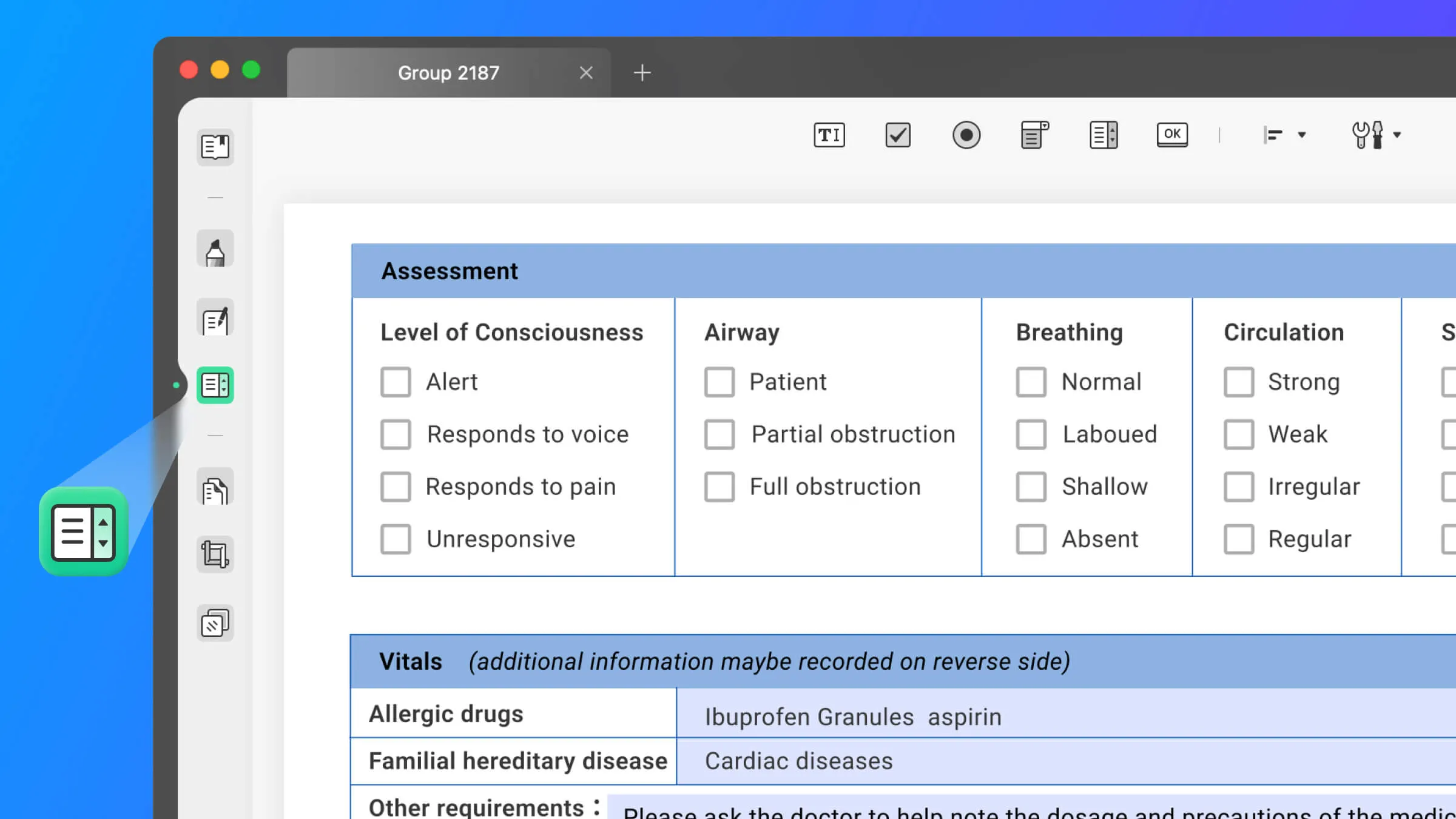 change pdf form text color