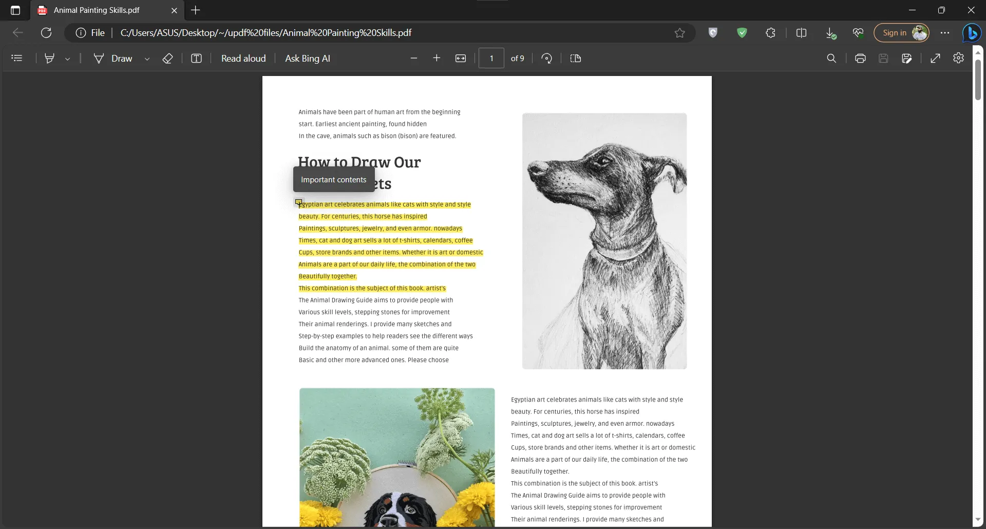 Microsoft Edgeでコメントの表示方法