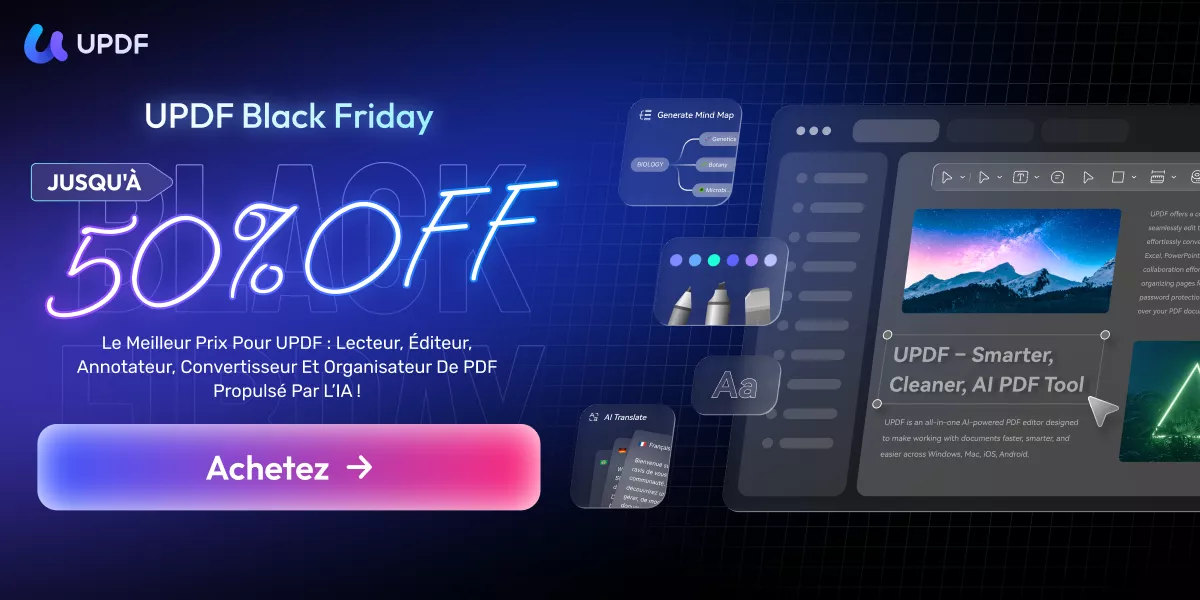 updf offre black friday